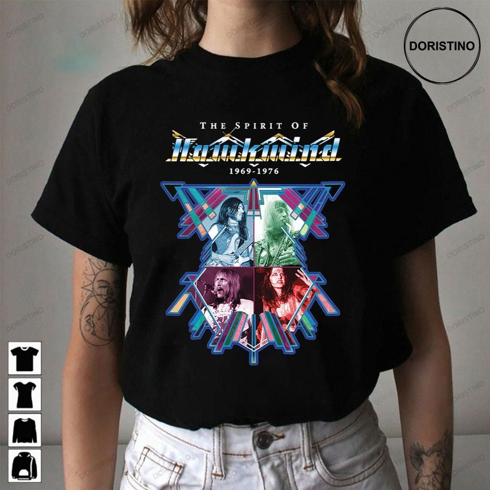 Hawkwind The Spirit 1969 1976 Awesome Shirts